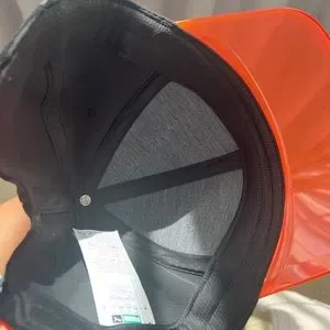 Puma X Sophia Webster Pearl Cap Black- Fiery Coral Unisex OS Puma | Accessories | Puma X Sophia Webster Pearl Cap Black  main image 4